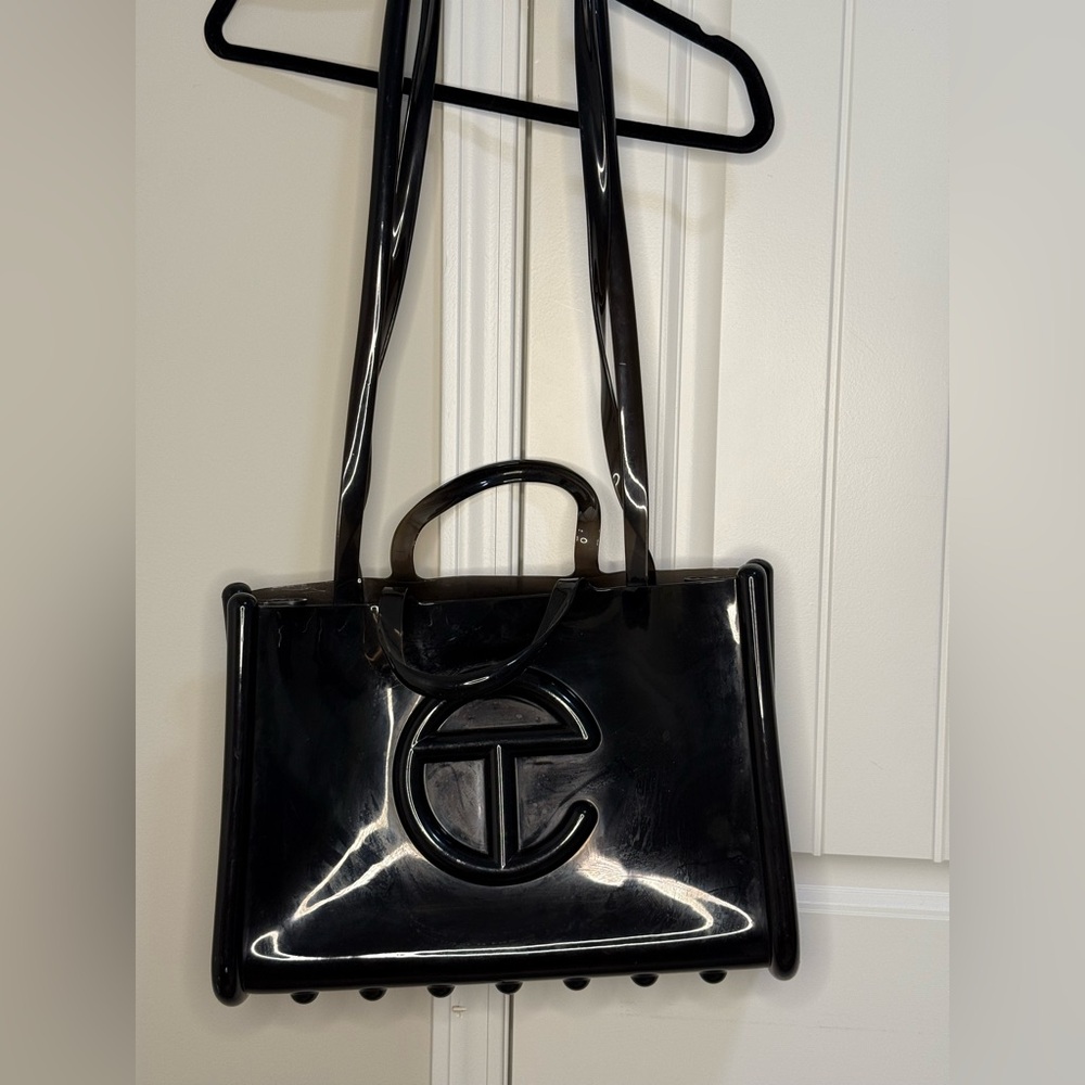 Telfar and Melissa large jelly tote